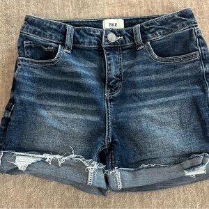 BKE YOUTH Girls - Mid-Rise Stretch Short Size 16